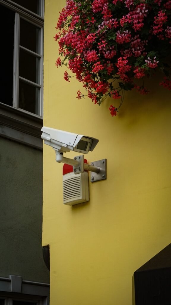 Camera de surveillance filaire